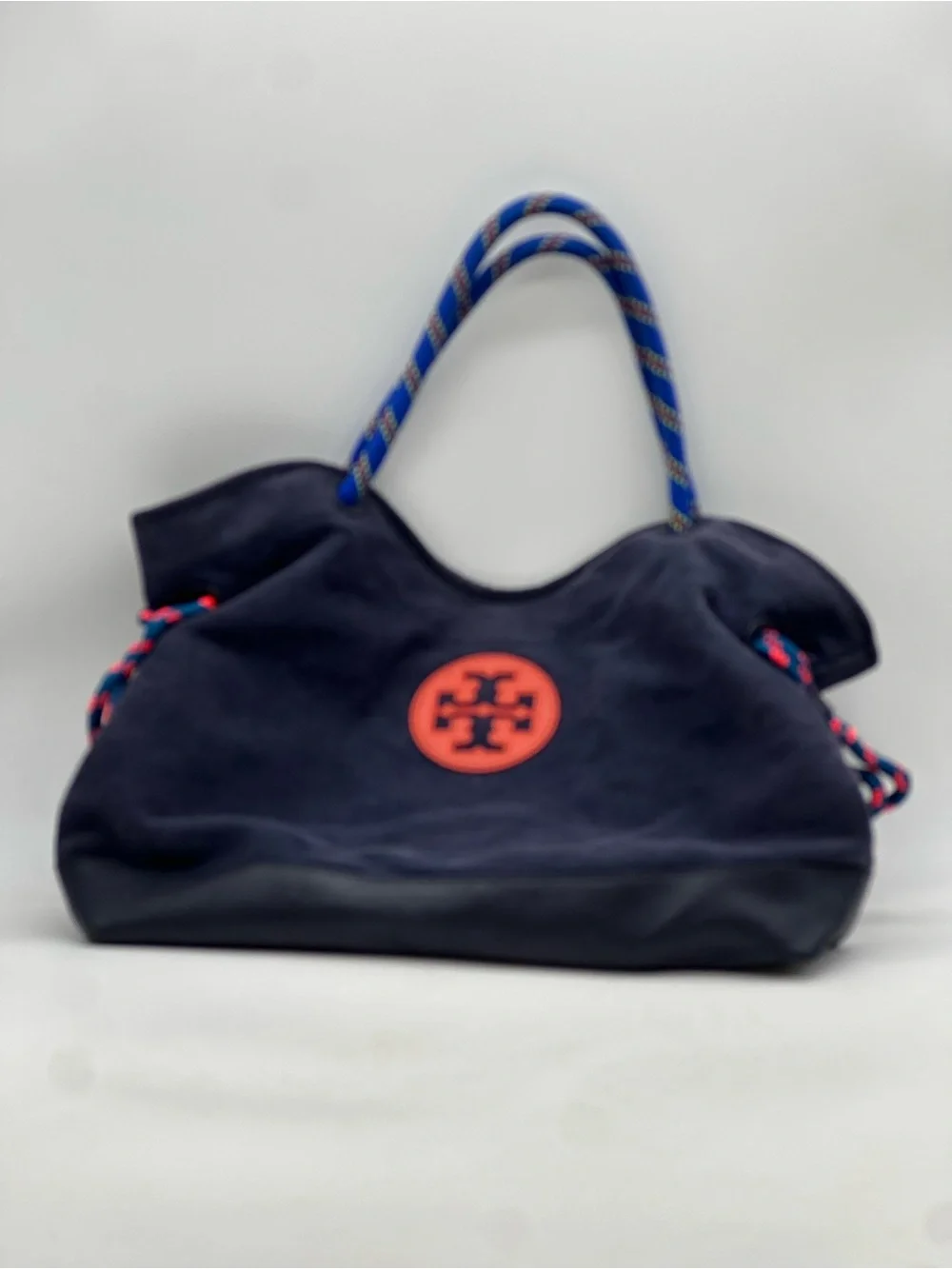 Tory Burch Kellyn Canvas Tote Bag.